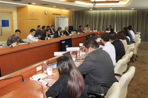 การประชุมแนวทางการจัดให้มีบริการเลขหมายโทรศัพท์ฉุกเฉินหมายเลขเดียวสำหรับประเทศไทย